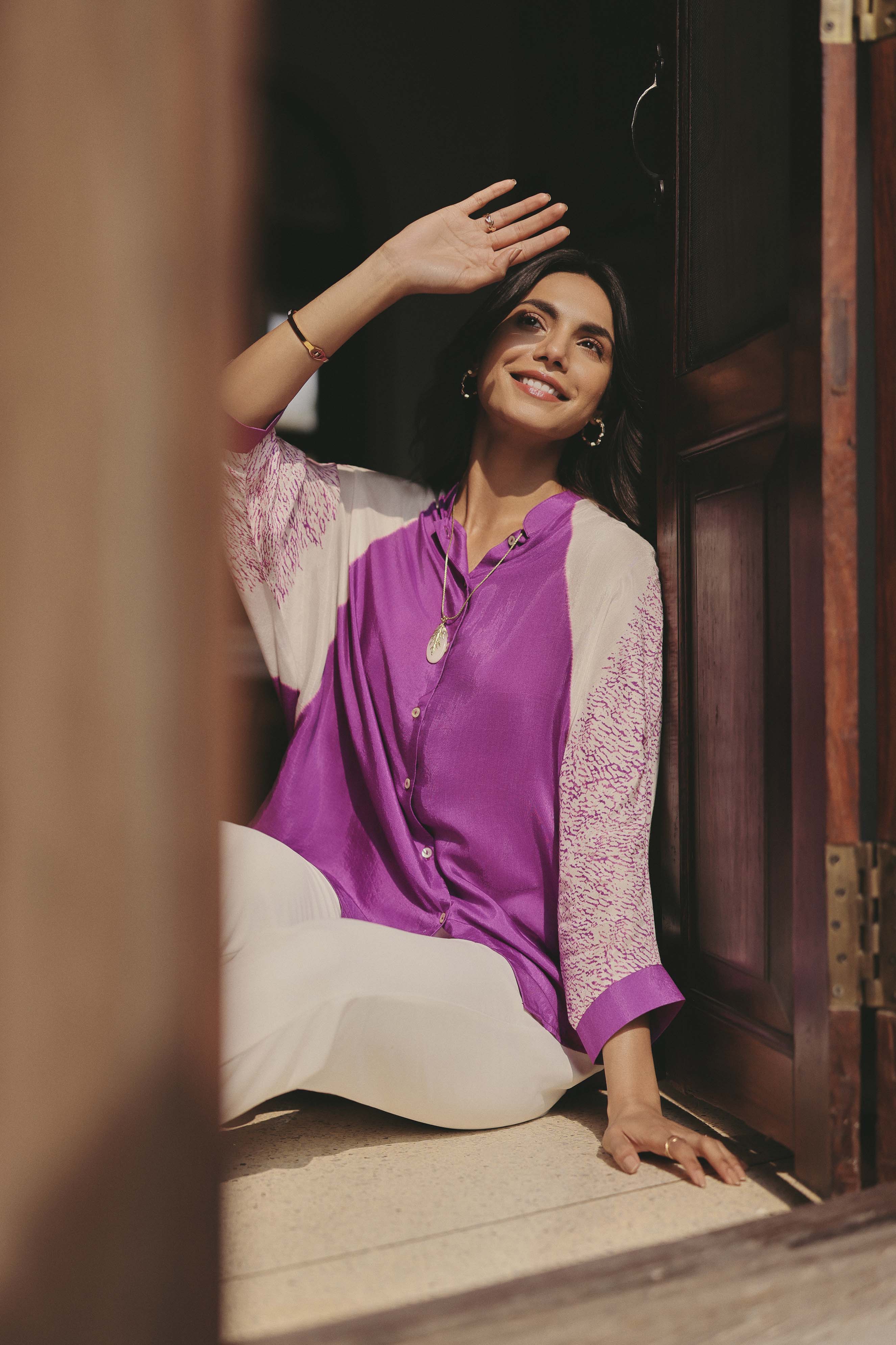 PURPLE MARCO ANAHA SHIRT