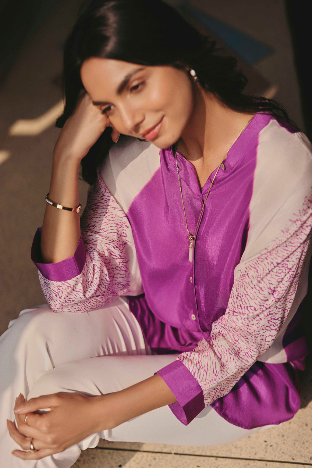PURPLE MARCO ANAHA SHIRT