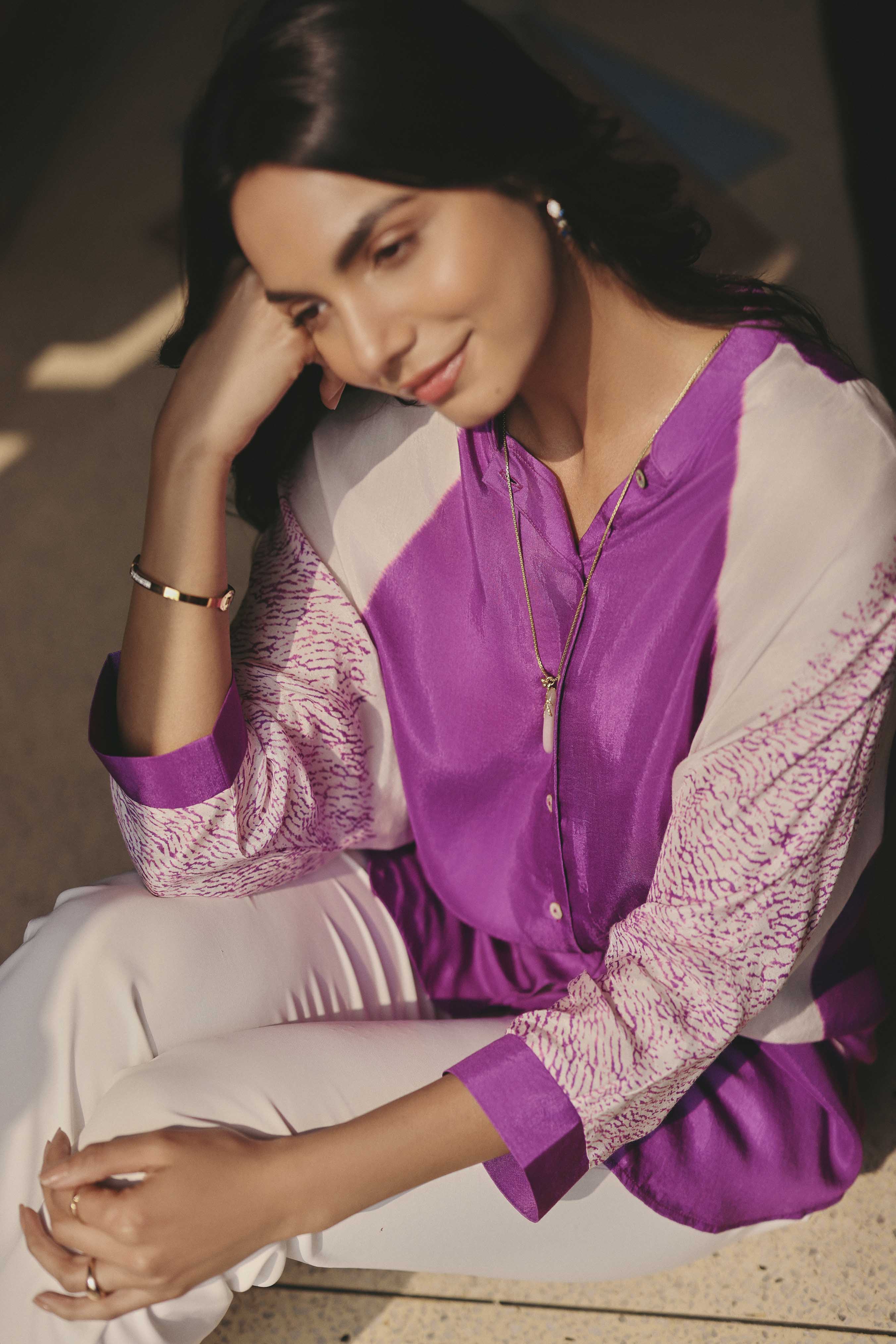 PURPLE MARCO ANAHA SHIRT