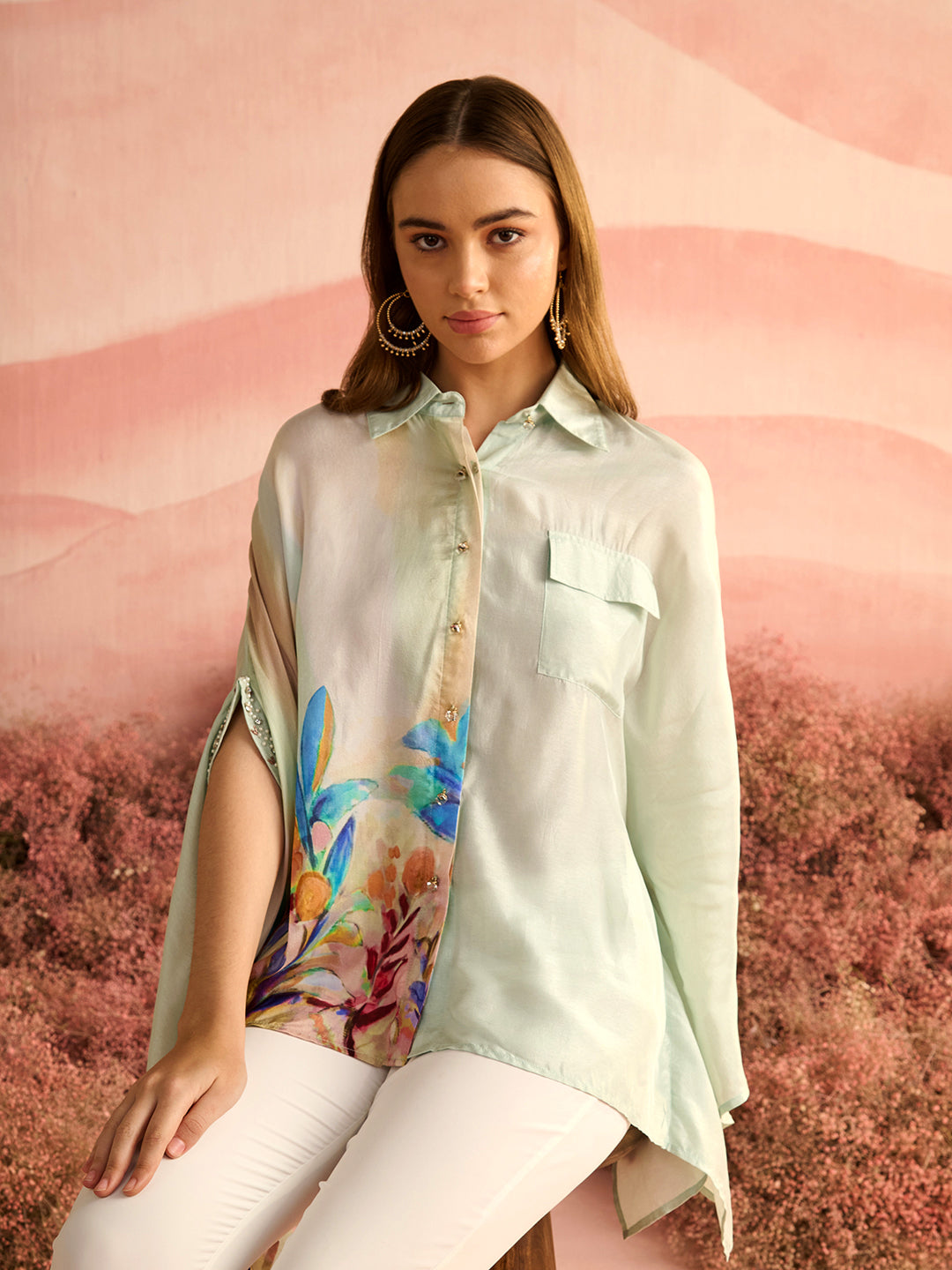 MINT GREEN KILLY KATE SHIRT