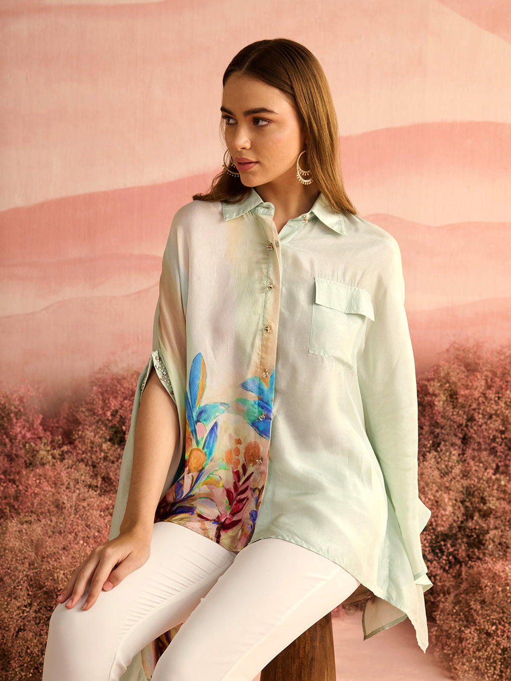MINT GREEN KILLY KATE SHIRT