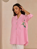 BLUSH DELTA CODE SHIRT