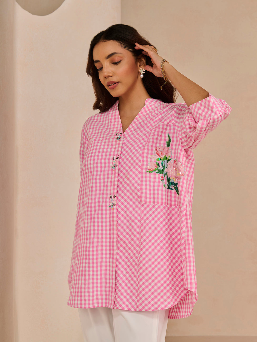 BLUSH DELTA CODE SHIRT