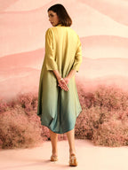 YELLOW OMBRE MANOR DRESS