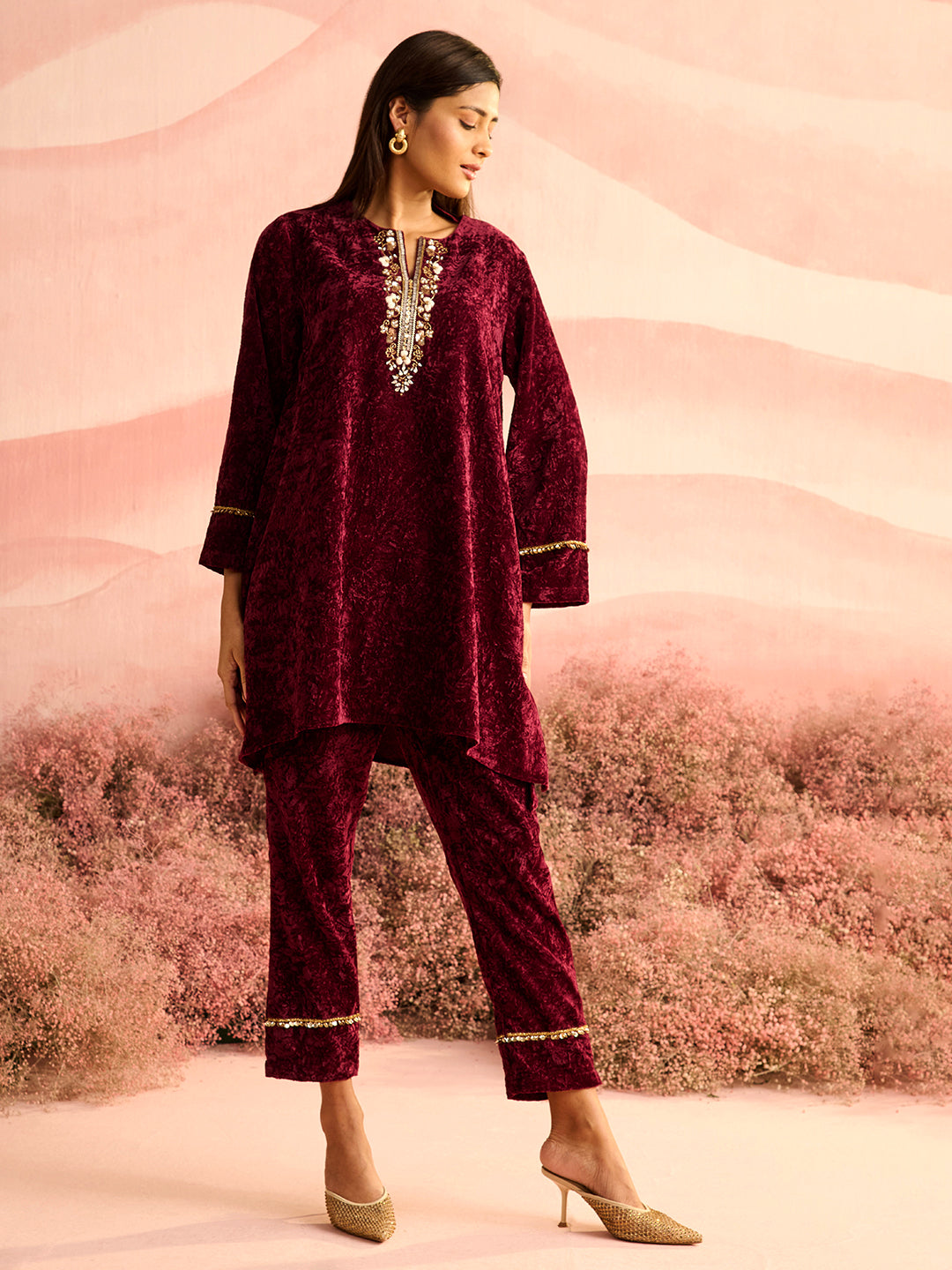 PLUM RADICAL TUNIC
