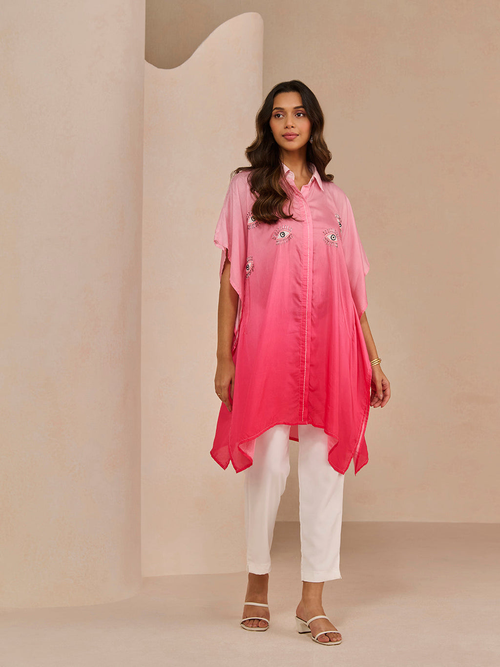 OMBRE PINK EVIL TAROL SHIRT