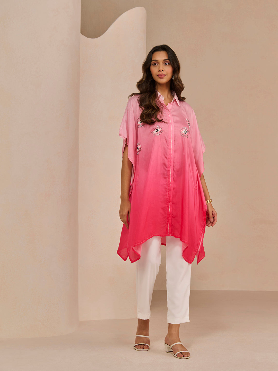 OMBRE PINK EVIL TAROL SHIRT
