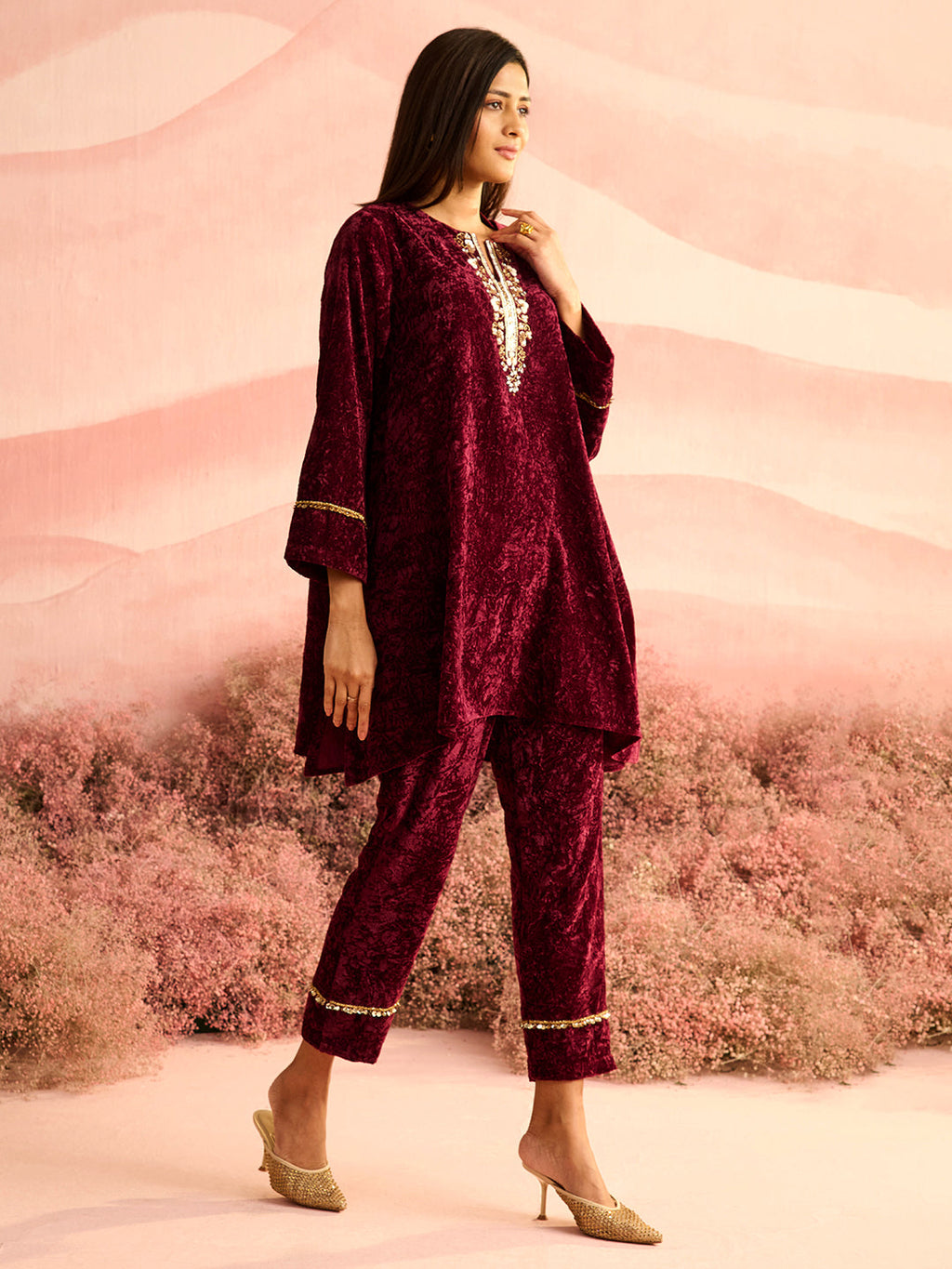 PLUM RADICAL TUNIC
