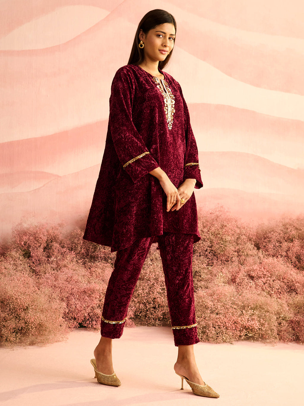 PLUM RADICAL TUNIC