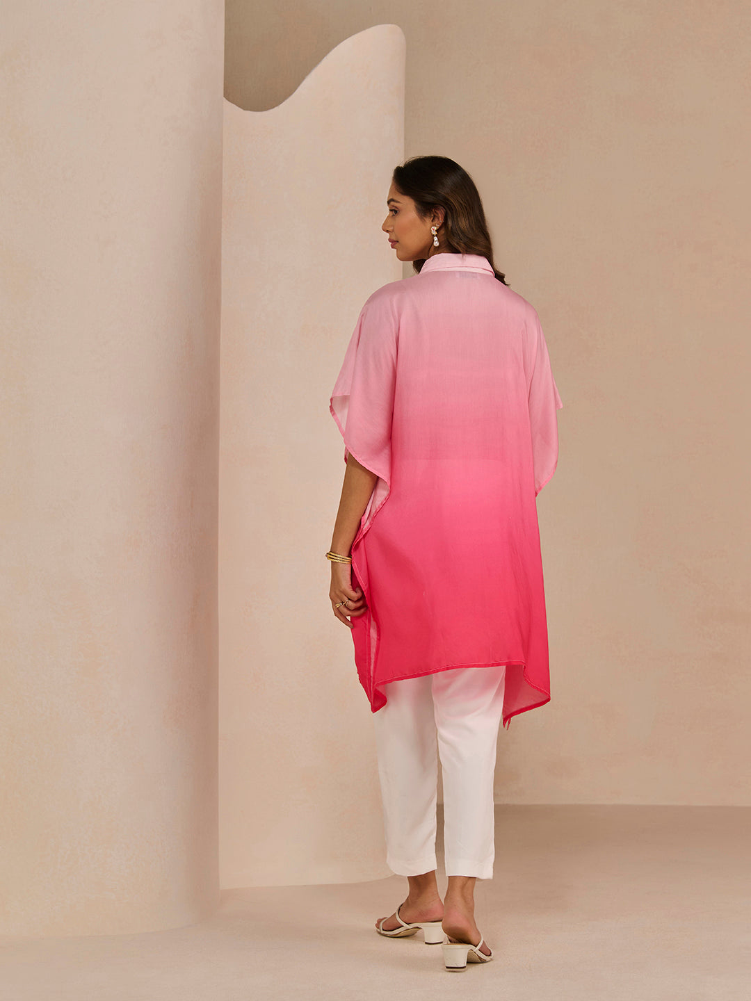 OMBRE PINK EVIL TAROL SHIRT