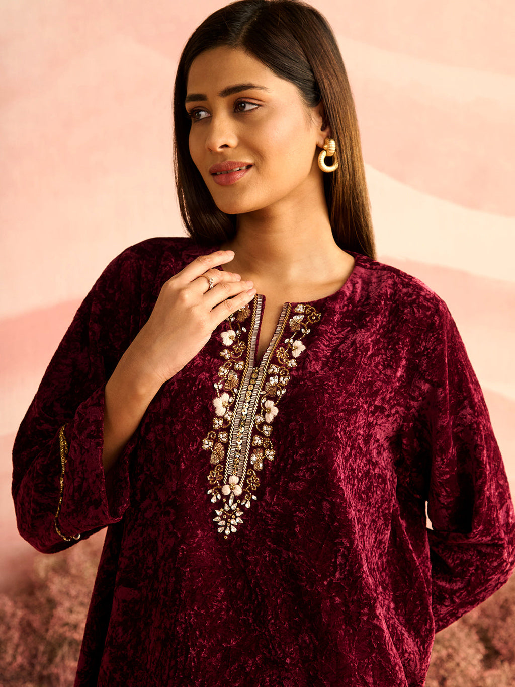 PLUM RADICAL TUNIC