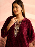 PLUM RADICAL TUNIC