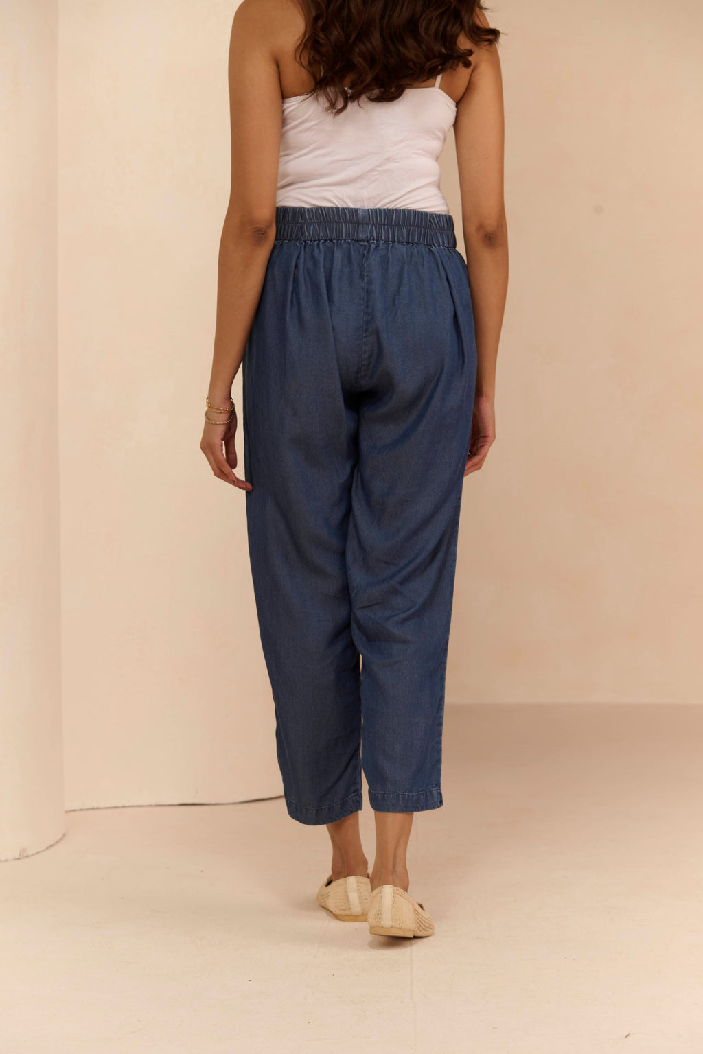 DENIM BLUE MIDEN PANT