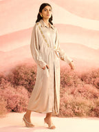 SILVER FLOX DRESS
