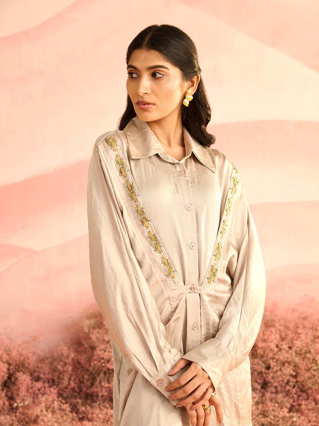 SILVER FLOX DRESS