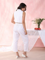 WHITE VELOCITY WAIST COAT