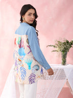 SHELL PEACH DOVE SHIRT