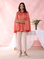 CORAL DAMSEL FLY SHIRT