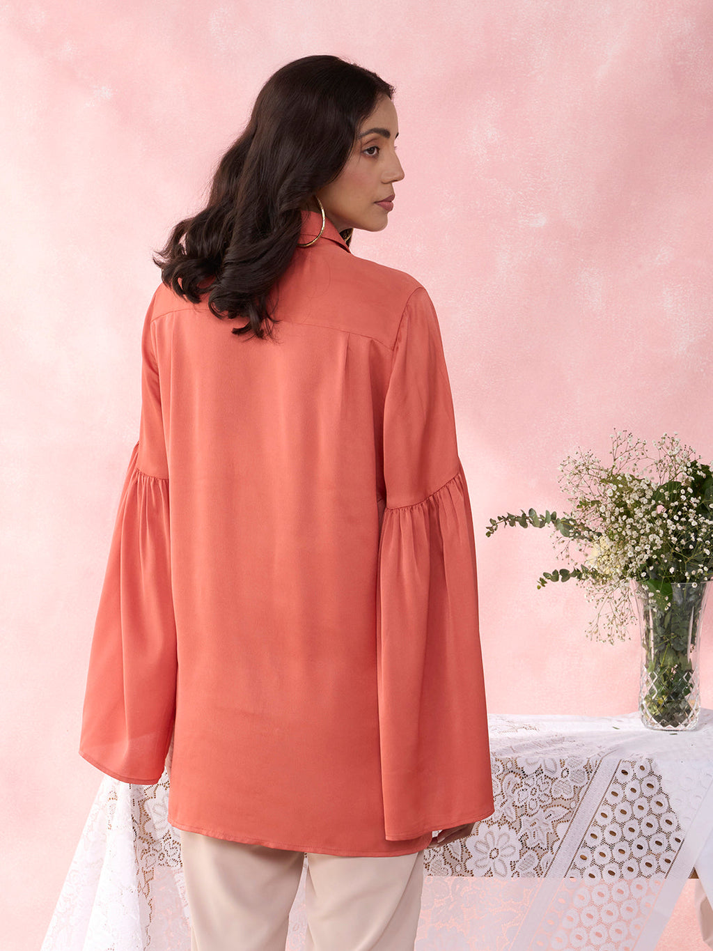 CORAL DAMSEL FLY SHIRT