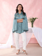AQUA GREEN DAMSEL FLY SHIRT
