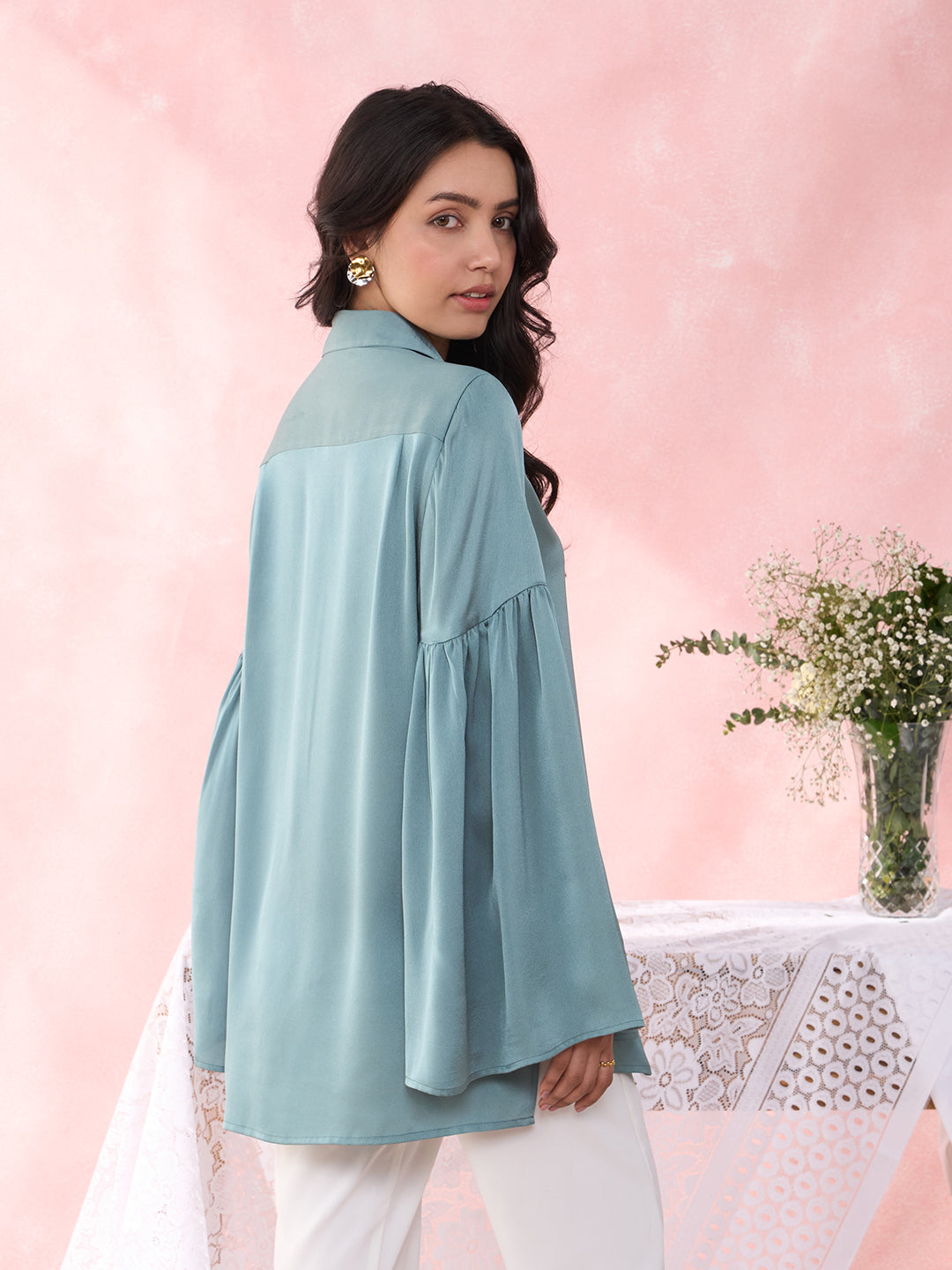 AQUA GREEN DAMSEL FLY SHIRT