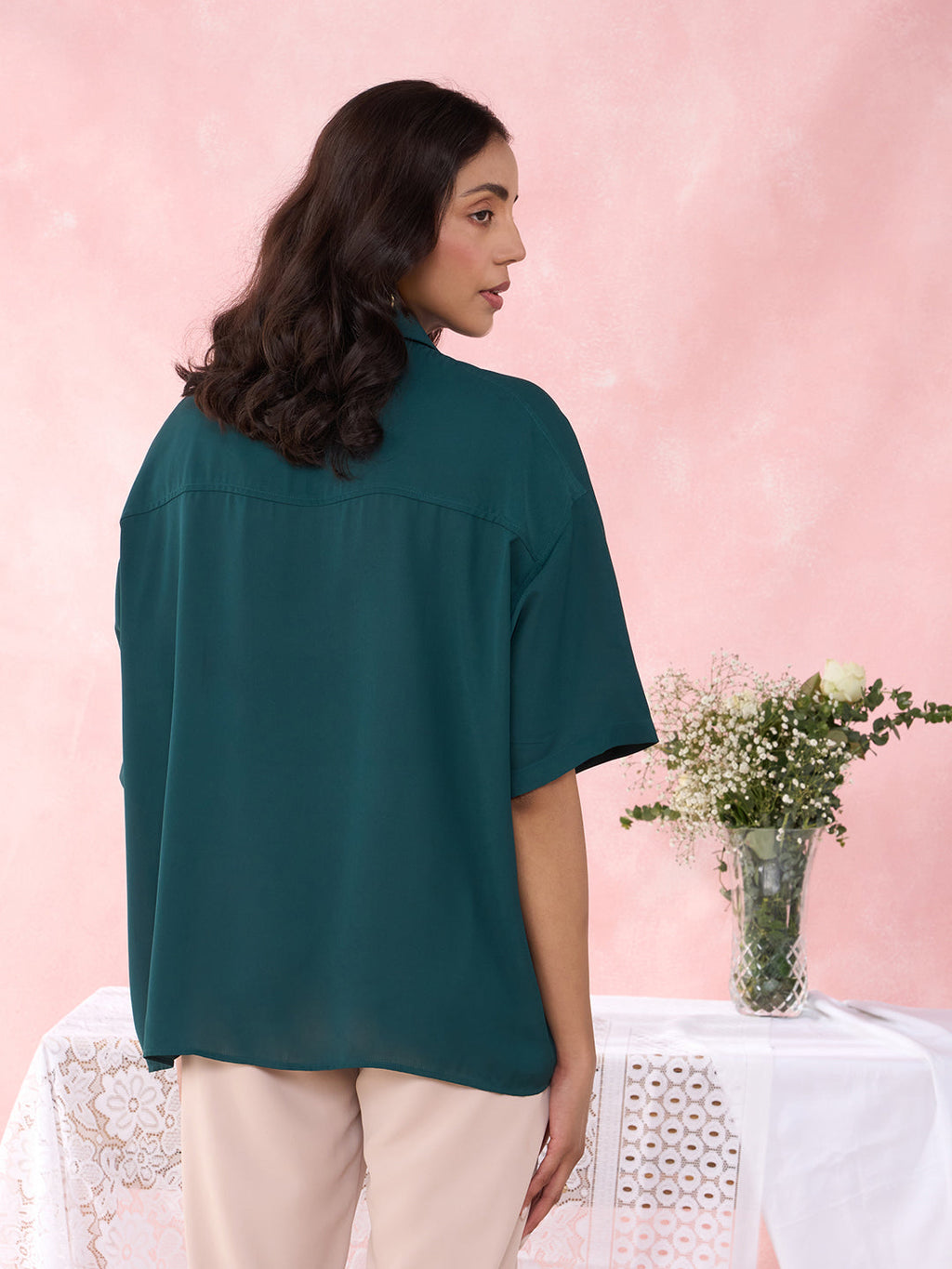 EMERALD GREEN TERRA SHIRT