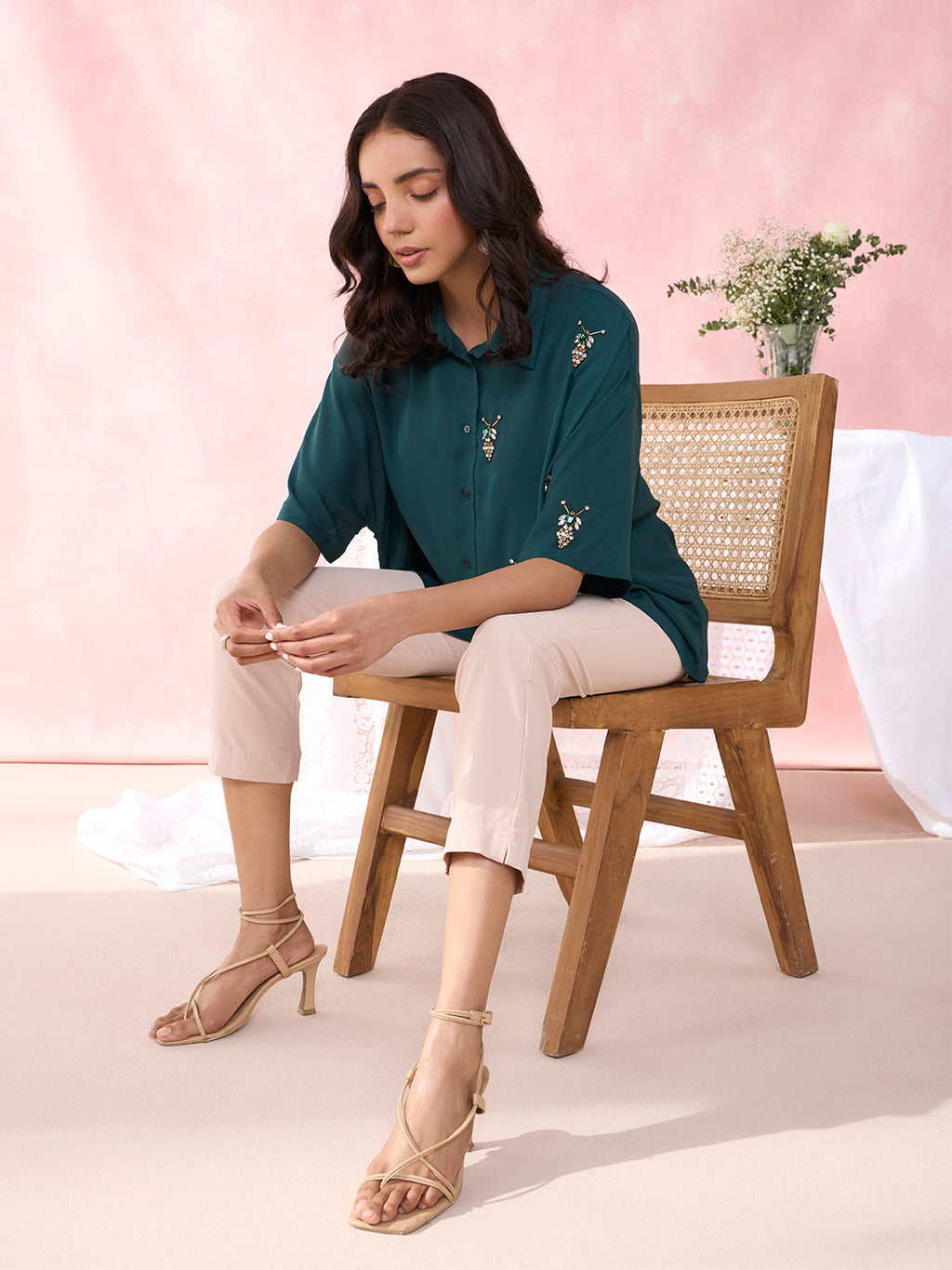 EMERALD GREEN TERRA SHIRT