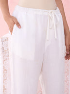 WHITE LIA PANT