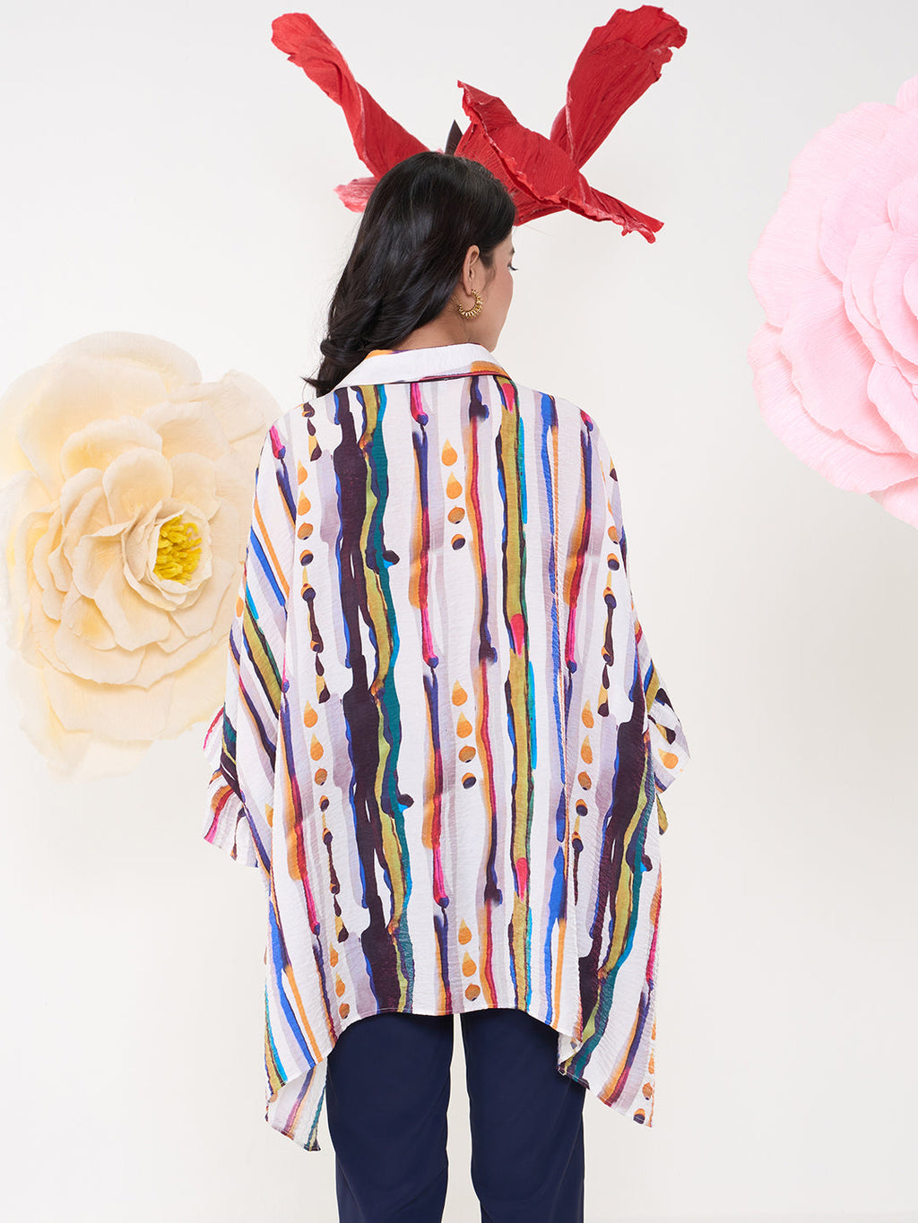 ORANGE STREAK KIAAN SHIRT