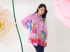 PINK RUFUS COLLARED BUTTON DOWN SHIRT