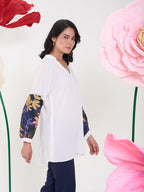 WHITE LUTHRA GLIDE SHIRT