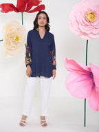 NAVY LUTHRA GLIDE SHIRT