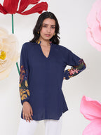NAVY LUTHRA GLIDE SHIRT