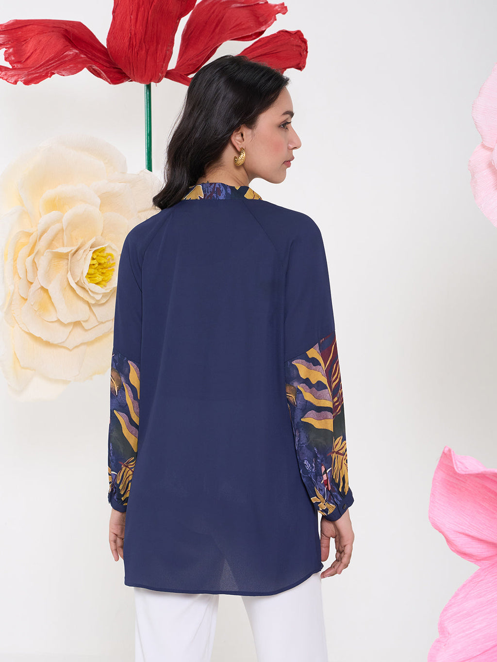 NAVY LUTHRA GLIDE SHIRT