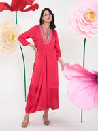 ROUGE PINK MARTY DRESS