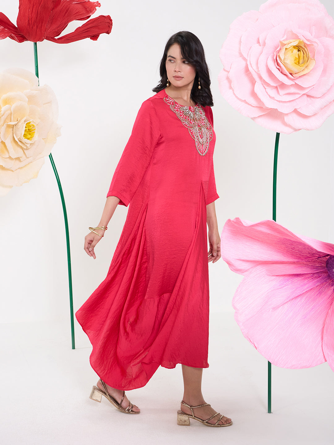 ROUGE PINK MARTY DRESS