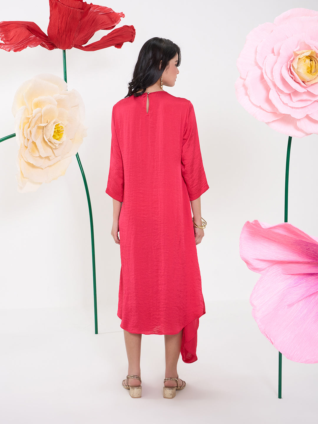 ROUGE PINK MARTY DRESS