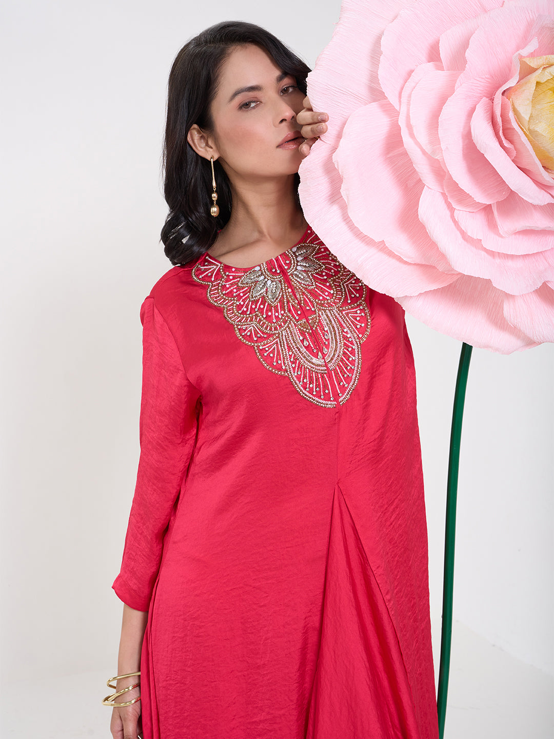 ROUGE PINK MARTY DRESS