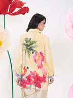YELLOW RUFUS COLLARED BUTTON DOWN SHIRT