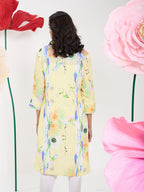 YELLOW FOLIAGE LEMON AARIA TUNIC