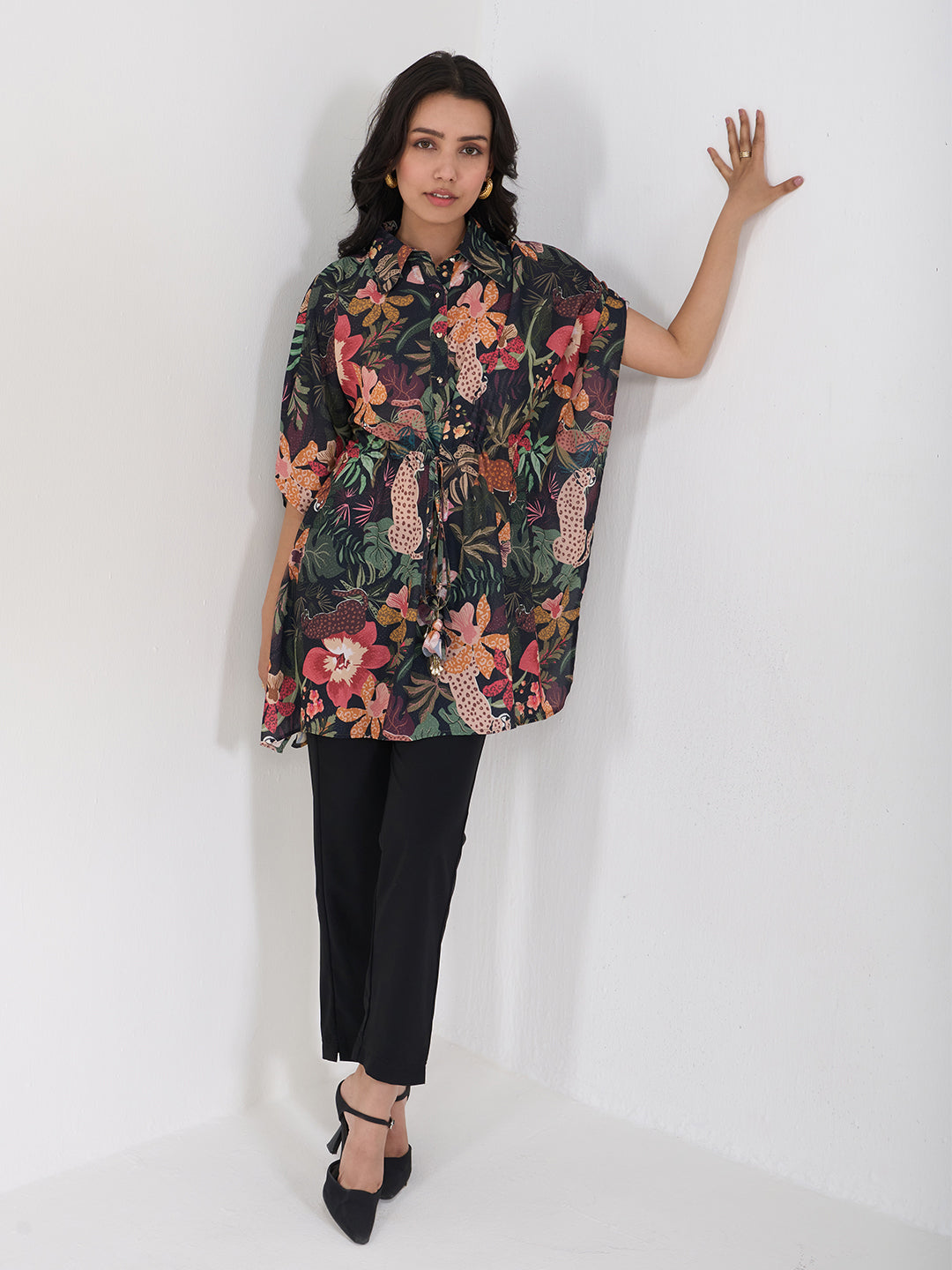 TISCA BLACK AGLIO SHIRT