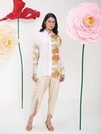 ORANGE CASA BLANCA SHIRT
