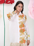 ORANGE CASA BLANCA SHIRT