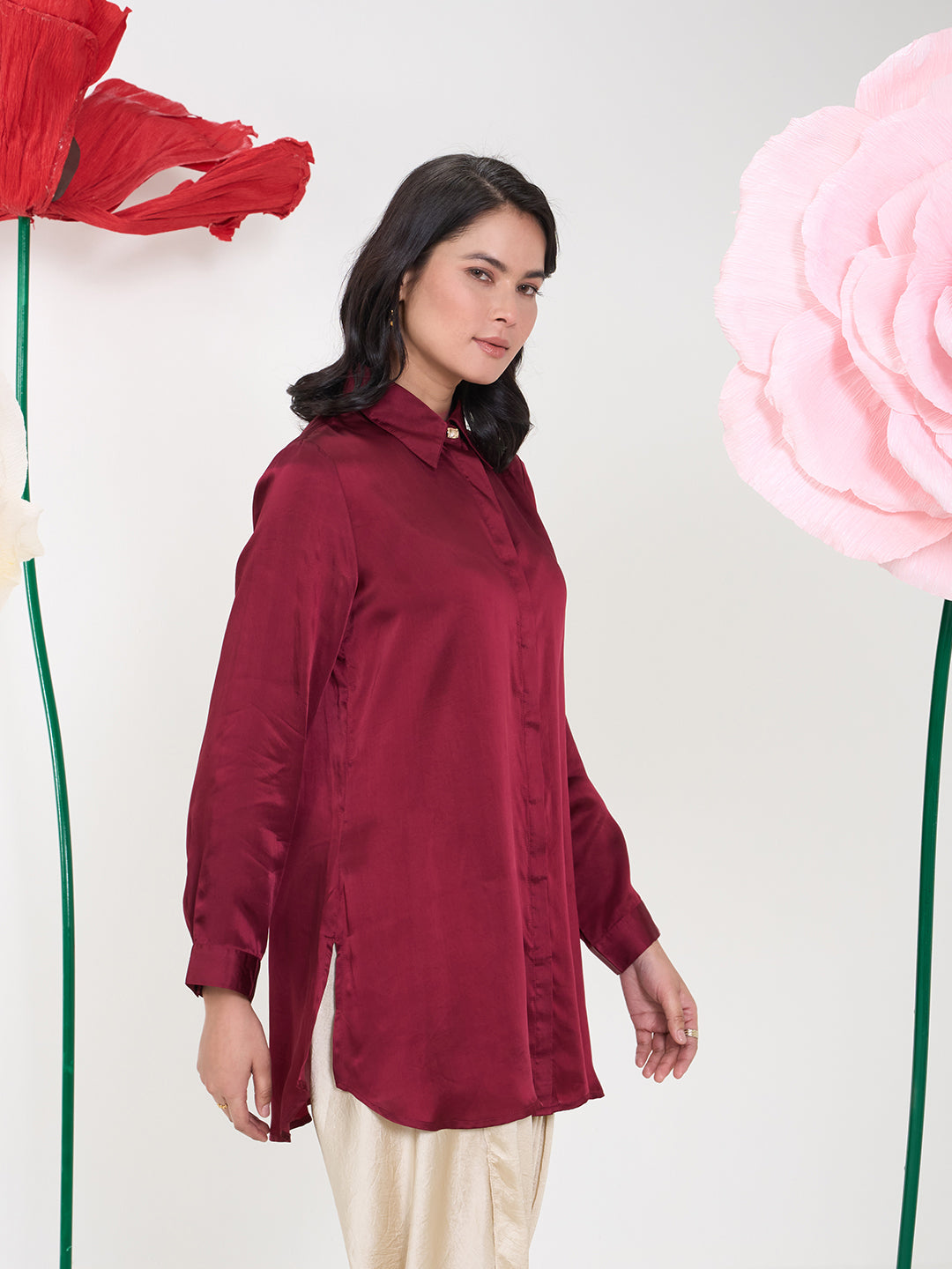 WINE HIKE CRYSTALLINE SHIRT