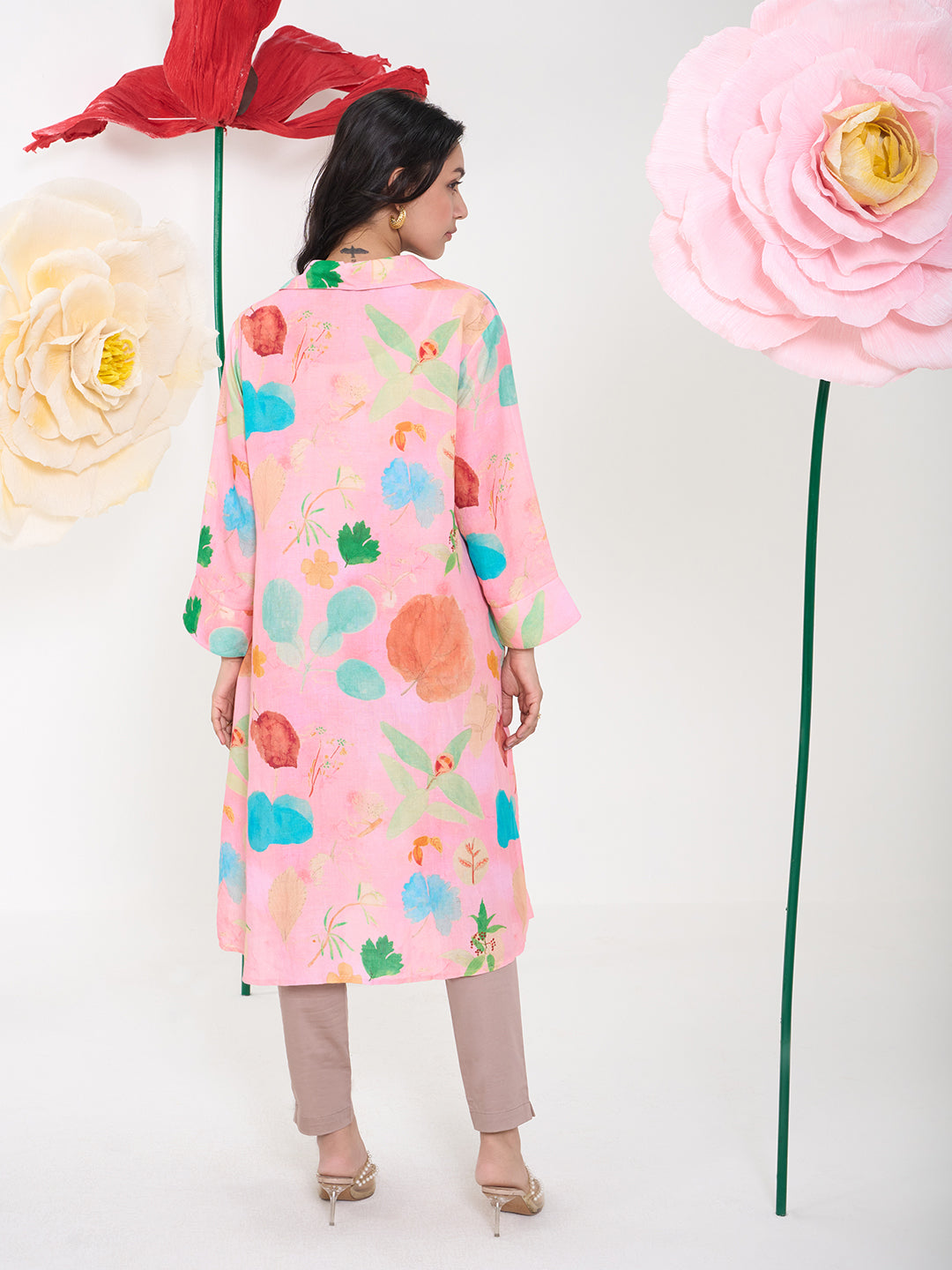 PEACH OLIO AARIA TUNIC