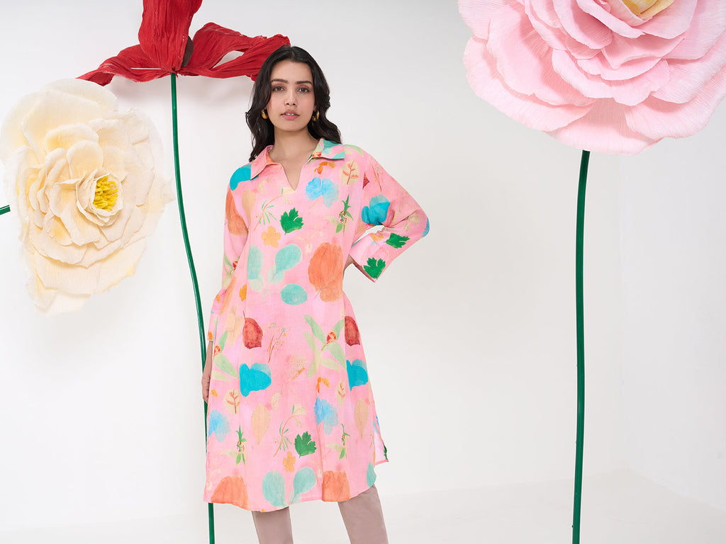 PEACH OLIO AARIA TUNIC