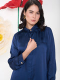 NAVY HIKE CRYSTALLINE SHIRT