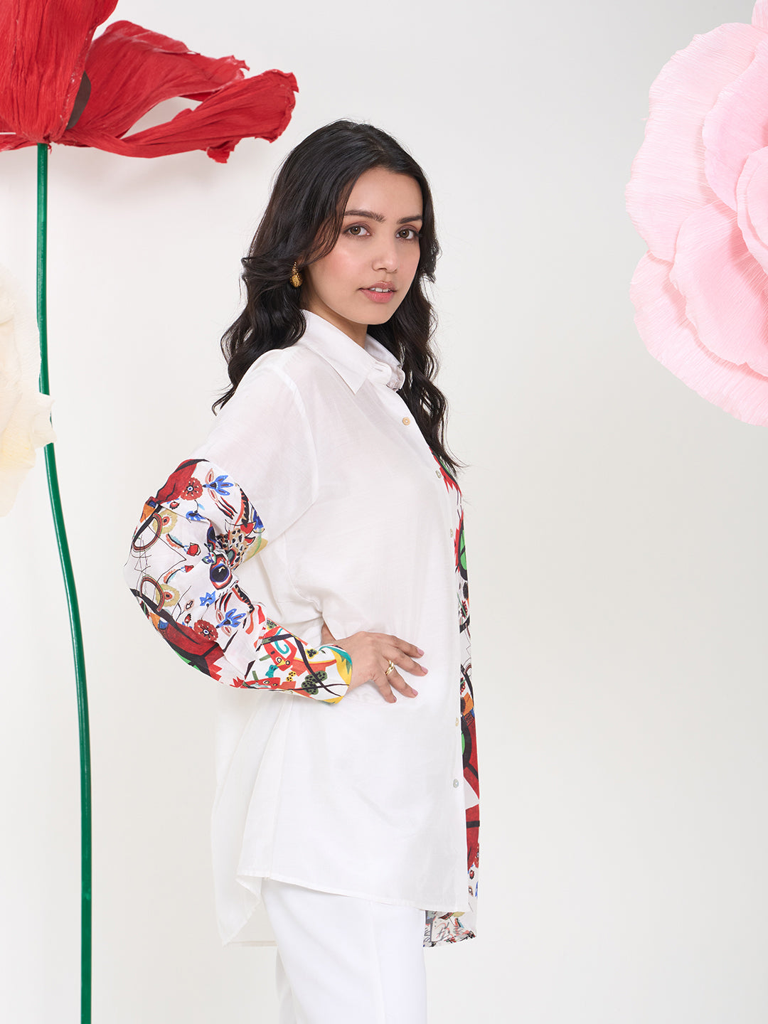 RED CASA BLANCA SHIRT