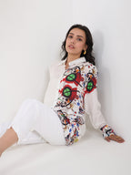 RED CASA BLANCA SHIRT