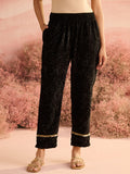 VELVET BLACK RADICAL PANTS